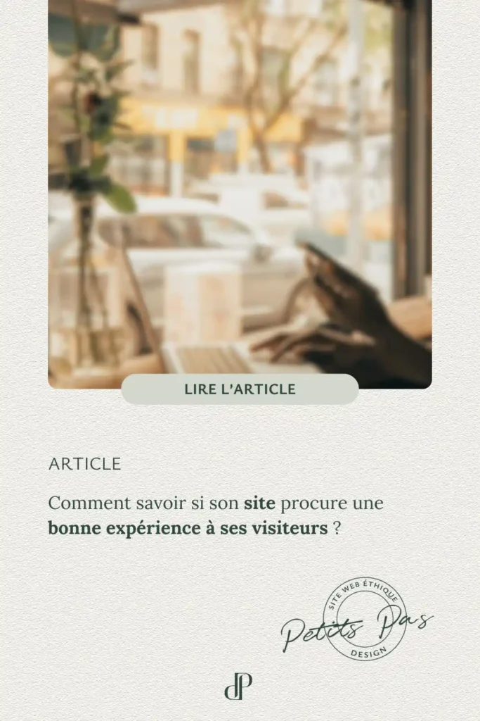 Epingles Pinterest - Articles - Comment savoir si son site procure une bonne expérience à ses visiteurs
