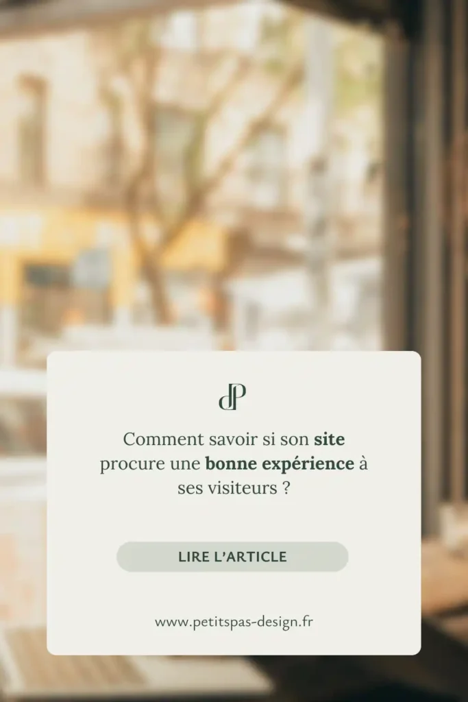 Epingles Pinterest - Articles - Comment savoir si son site procure une bonne expérience à ses visiteurs