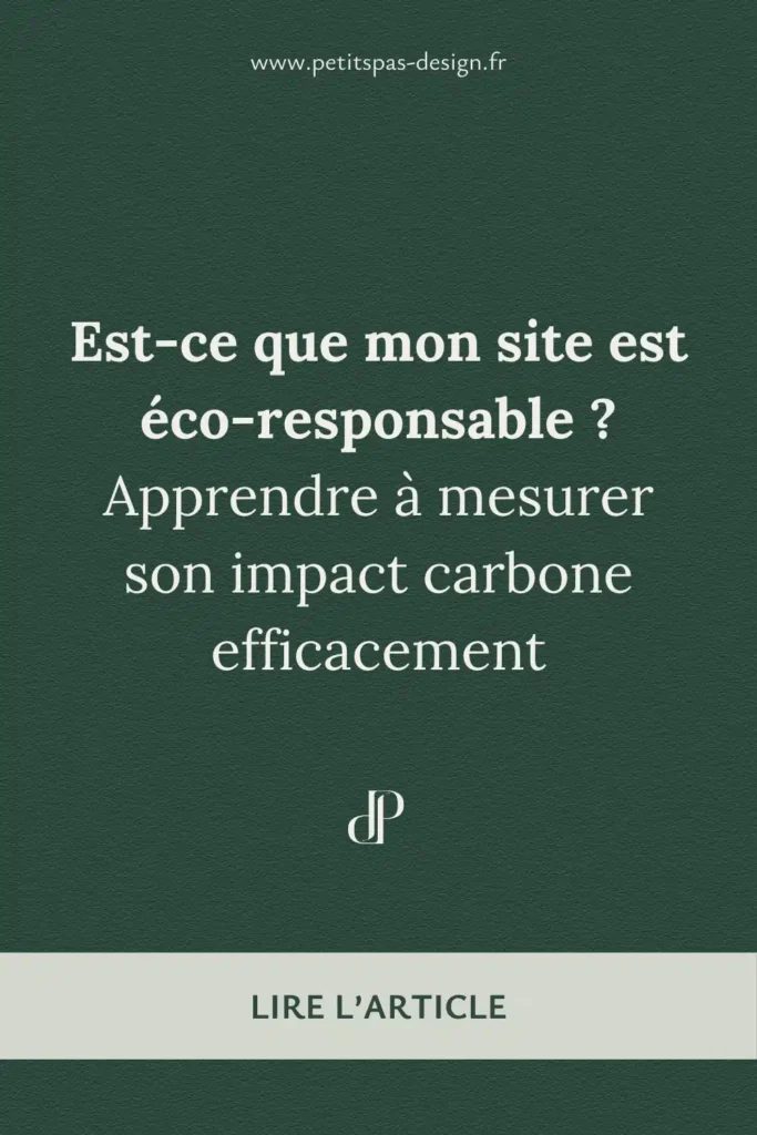 Epingles Pinterest 1, Articles : sur Empreinte environnementale de son site : comment la mesurer et découvrir si son site est éco-responsable ou non ?