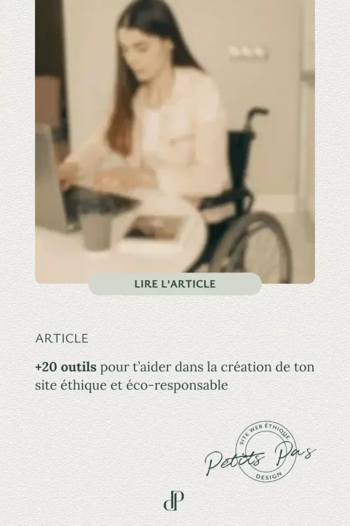 Epingles Pinterest 2 - Articles - +20 outils pour t’aider à créer des pages web plus éthique et éco-responsable