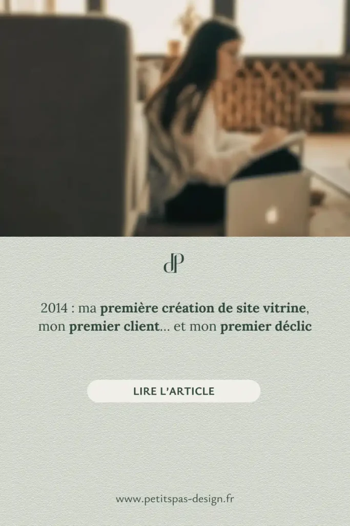 Epingles Pinterest - Articles - 2014 - ma première création de site vitrine, mon premier client… et mon premier déclic