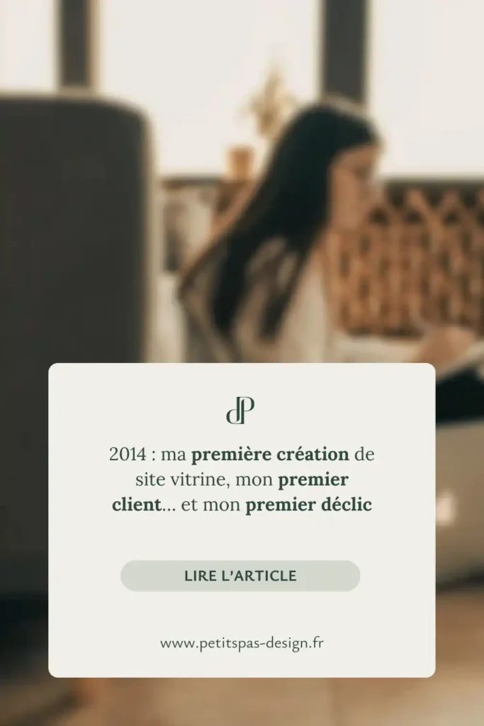 Epingles Pinterest - Articles - 2014 - ma première création de site vitrine, mon premier client… et mon premier déclic