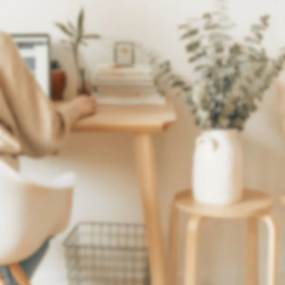 Image représentant une personne de dos, assise à son bureau en train de regarder un écran d’ordinateur pour illustrer l'article : Design inclusif : pourquoi tu ne peux plus l’ignorer quand tu crées ton site