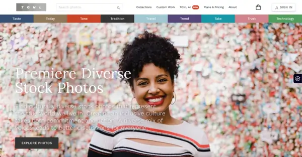 Représentation du site Tonl