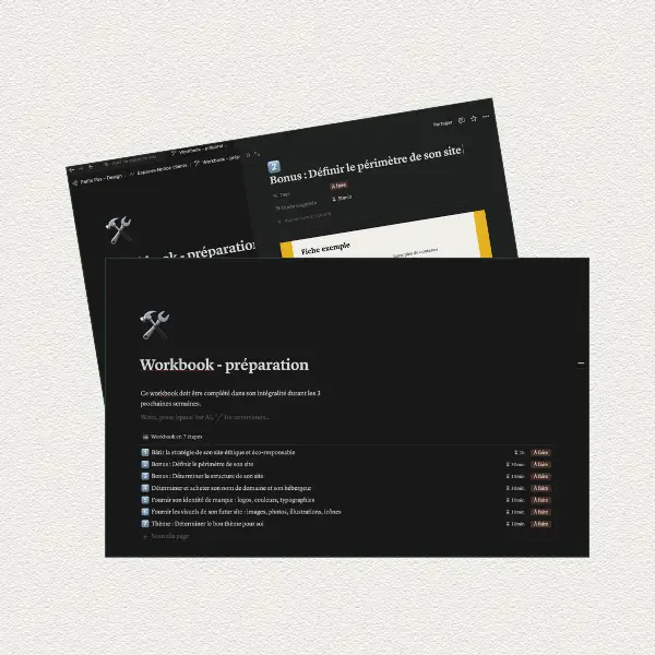 Extraits workbook